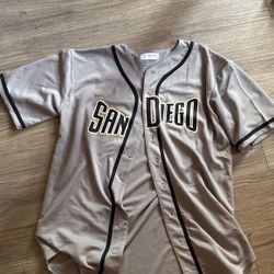 Plain Custom San Diego OG Padres Jersey