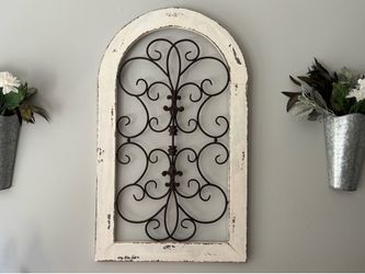Rustic Farmhouse Arched Wall Decor
