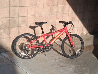 20" Cannondale 6 speed bike