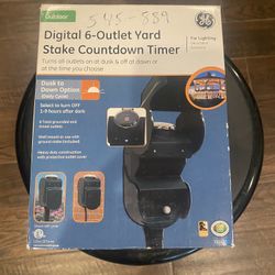 Digital 6 Outlet Timer