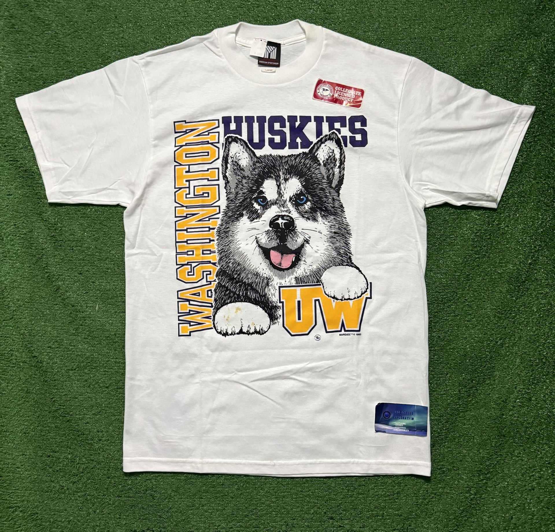 Vintage Washington Huskies Shirt Large