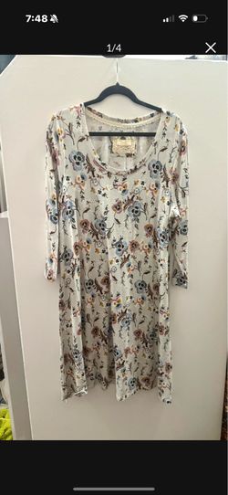 Size large floral dress