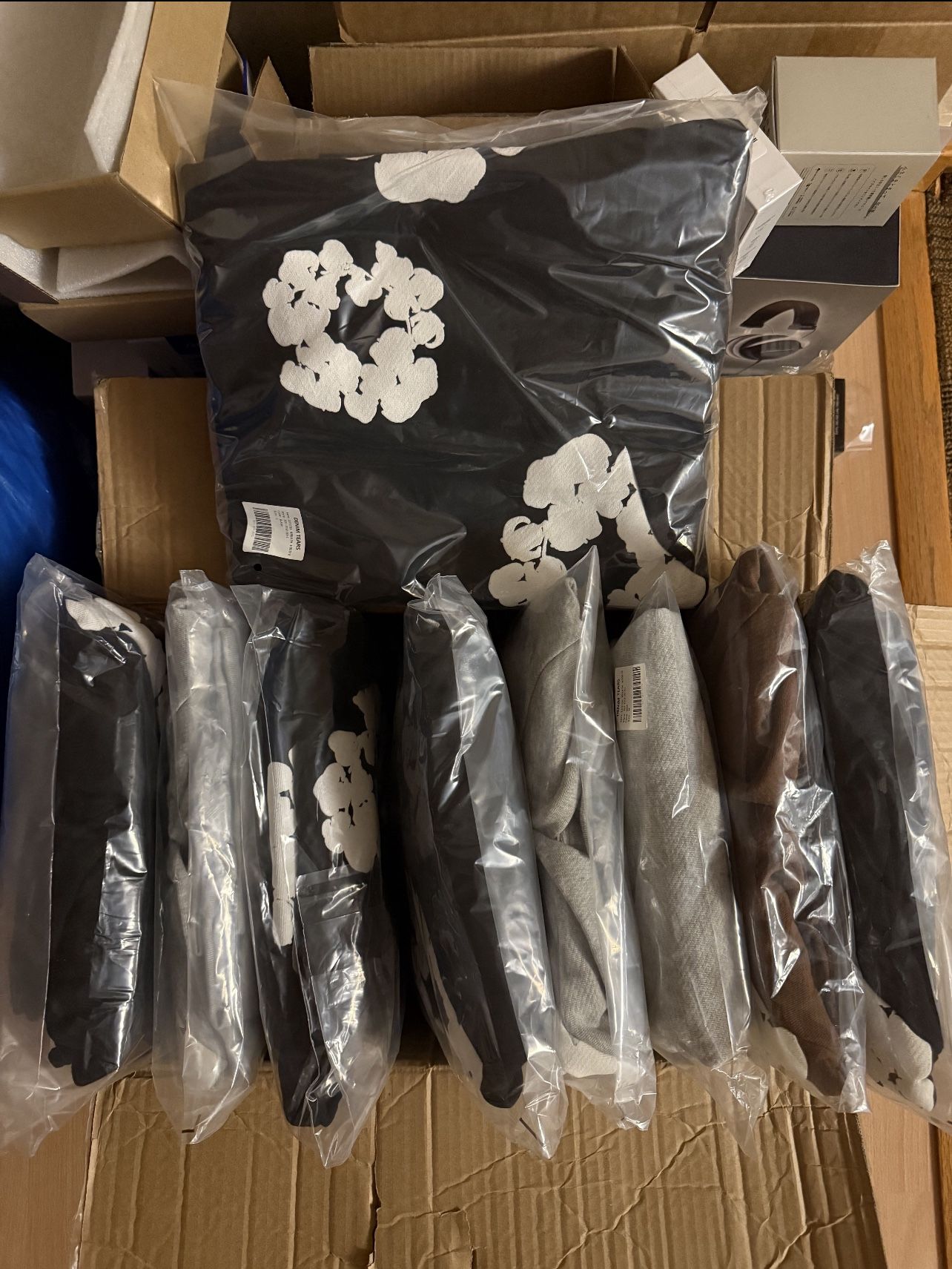 Denim Tears And Spider Hooides