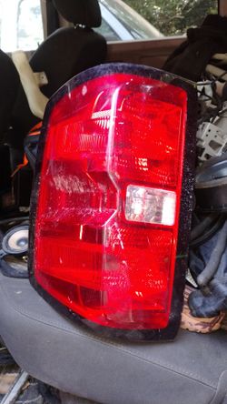 2016 Chevy Silverado tail light passenger side
