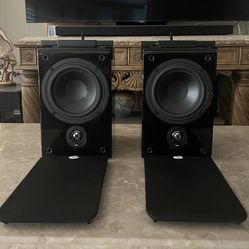 NHT SB-2 Speakers with Mountable Brackets