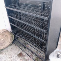 Rolling Display Shelves 