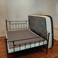 Full Size Mattress With Box And Frame