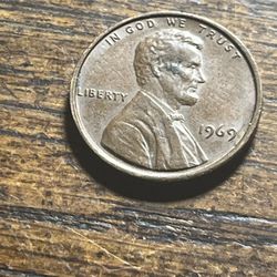 1969 No Mint Penny 