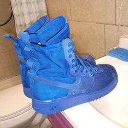 Nike Air Force 1 Special Field High (Royal Blue Suede)