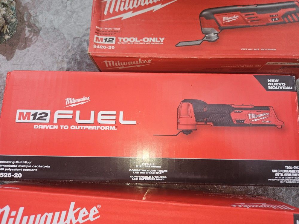 New M12 FUEL Oscillating Multi-Tool (Tool-Only FIRM 100.00)
