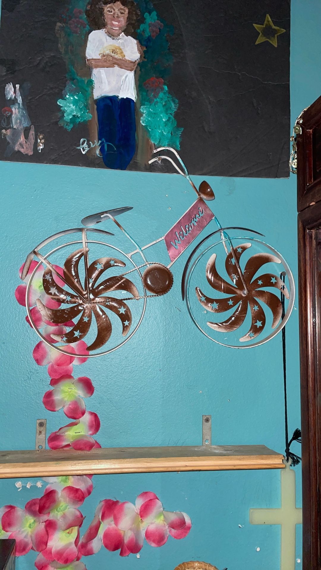 Metal Bike Wall/ Garden Decor