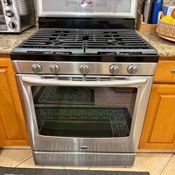 CAFÉ 30" Smart Gas Double-Oven Range