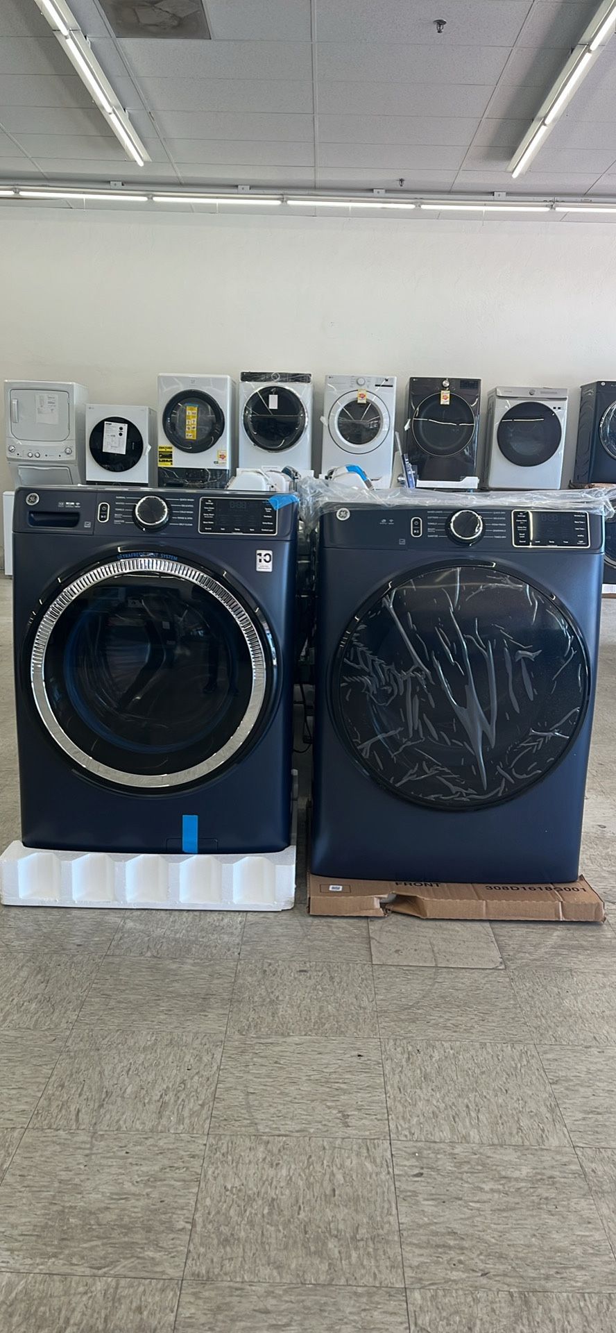New GE FRONT LOAD WASHER AND DRYER- FINANCING AVAILABLE WITH $10 DOWN