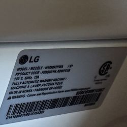 LG washer Dryer Combo 