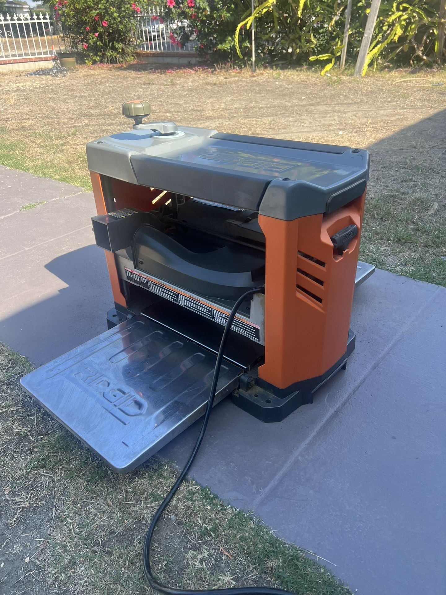 RIDGID 15 Amp Corded 13 in. Thickness Corded Planer