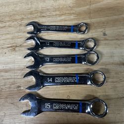 Kobalt Metric Stubby Combo Wrench Set