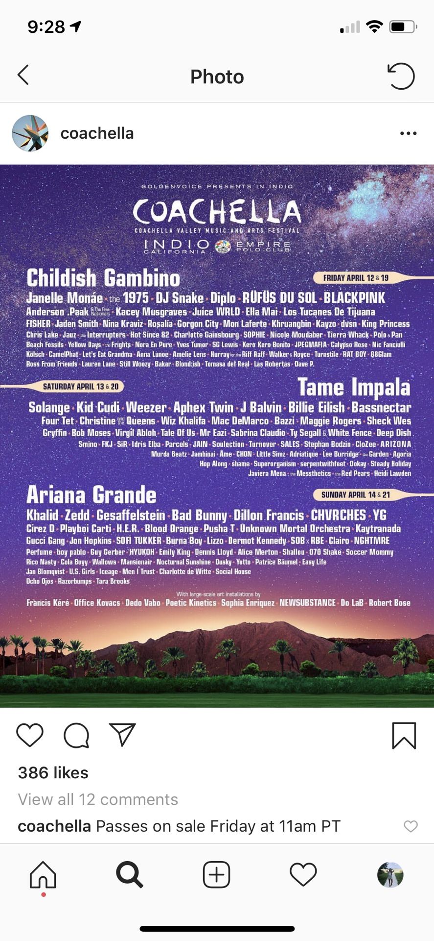 Coachella Weekend 1 Tickets