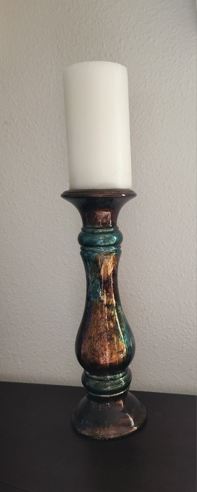 Gorgeous Colored Candle Pillar And Candle 