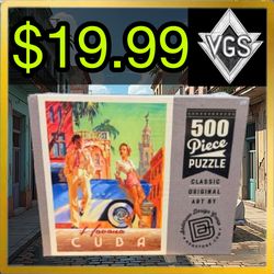 *SEALED* Havana Cuba 500 Piece Puzzle 2020