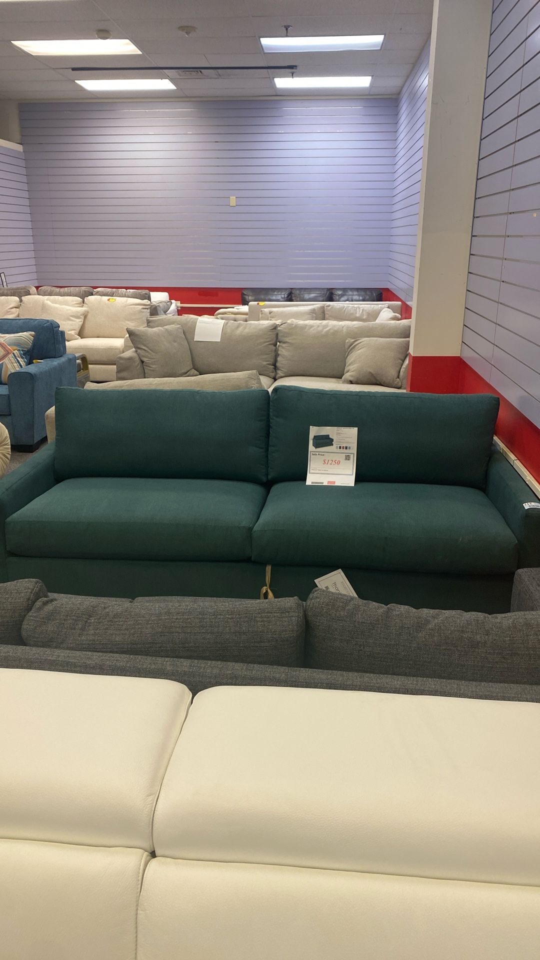 Green Emerald Pull Out Couch