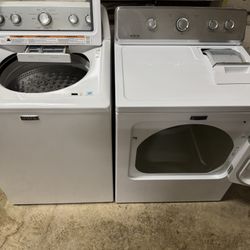 Maytag Bravos washer and dryer