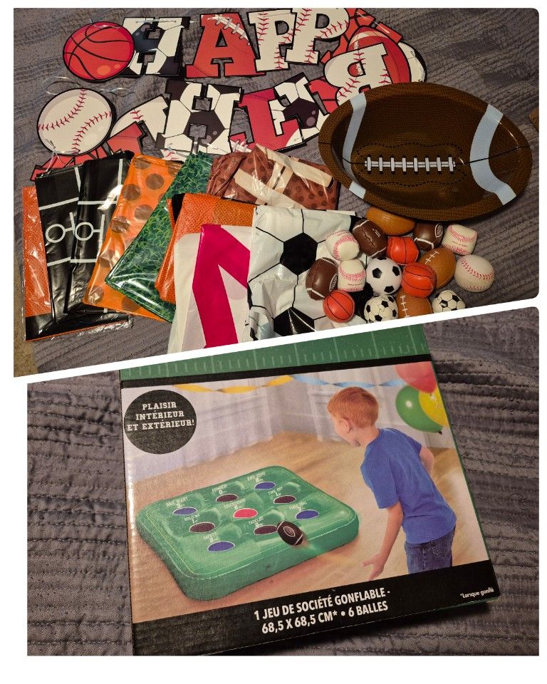 Sports Birthday Party Decor & Supplies