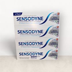 Sensodyne Extra Whitening Toothpaste Sensitive Teeth Oral Care New 4 PACK