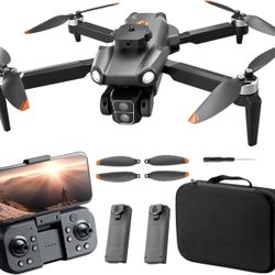 1080P Camera Drone for Beginners & Kids, RC Quadcopter with Optical-Flow Hover, 4-Way Obstacle Avoidance, 2 Batteries, 3 Speeds, Headless Mode, 360° F