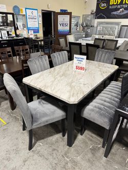 BRAND NEW DINING SET (table and chairs)!! SHOP NOW - PAY LATER!! NO CREDIT CHECK FINANCE AVAILABLE!!