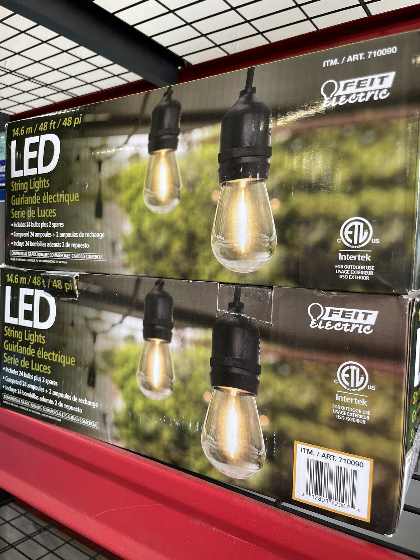 Feit Electric 48' LED Filament String Light Set for Sale in Upland, CA  OfferUp