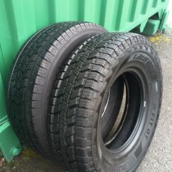 2 Used Tires 255/70/R16