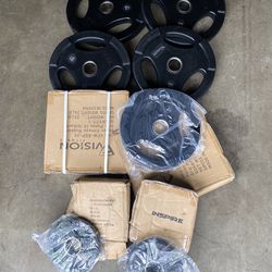 Olympic Rubber Weights 