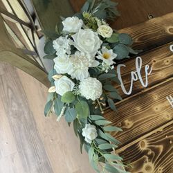 Wedding Sign Flowers