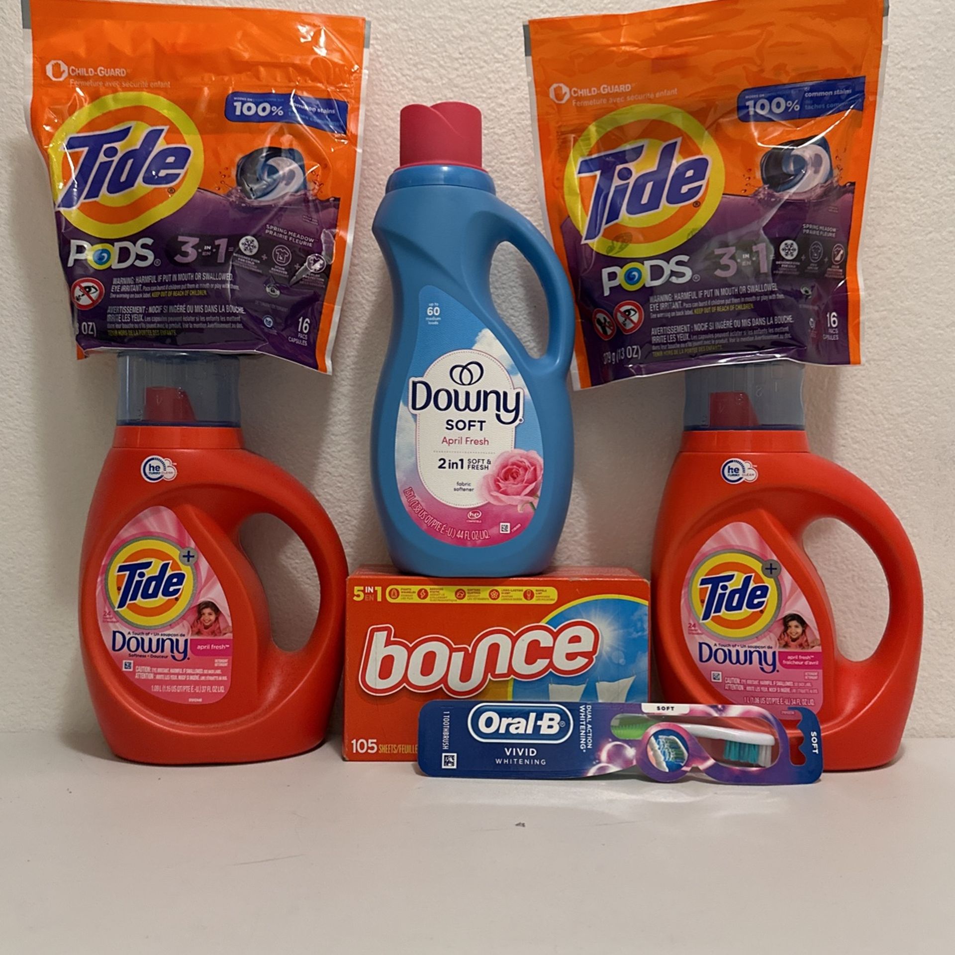 Tide Laundry Detergent Bundle