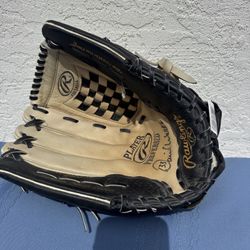 RAWLINGS RSGXLW LEATHER SOFTBALL GLOVE 14” LHT *New Signed David Wells
