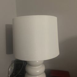 white lamp 