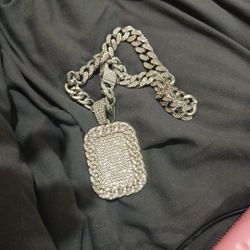 Blinged Out Dog Tag 