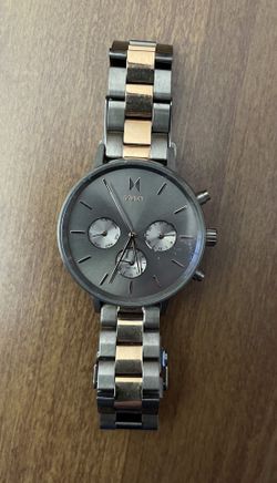 Woman’s MVMT Watch Titanium And Rose Gold
