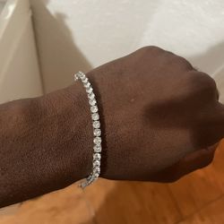 White Gold Diamond Bracelet(send Best Offer)