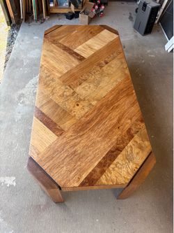 Lane mid century modern large coffee table