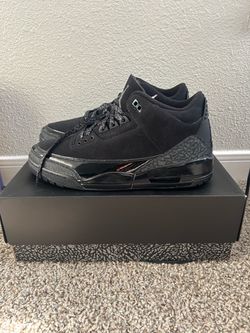 Air Jordan 3 “Black Cat” Sneakers