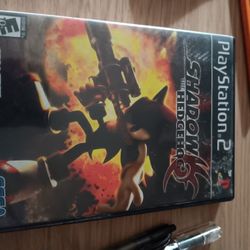 Ps2 Shadow The Hedghog  (Printed Cover No Manual)
