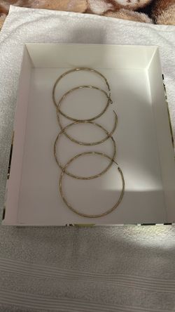 Jumbo Hoop Earring Set