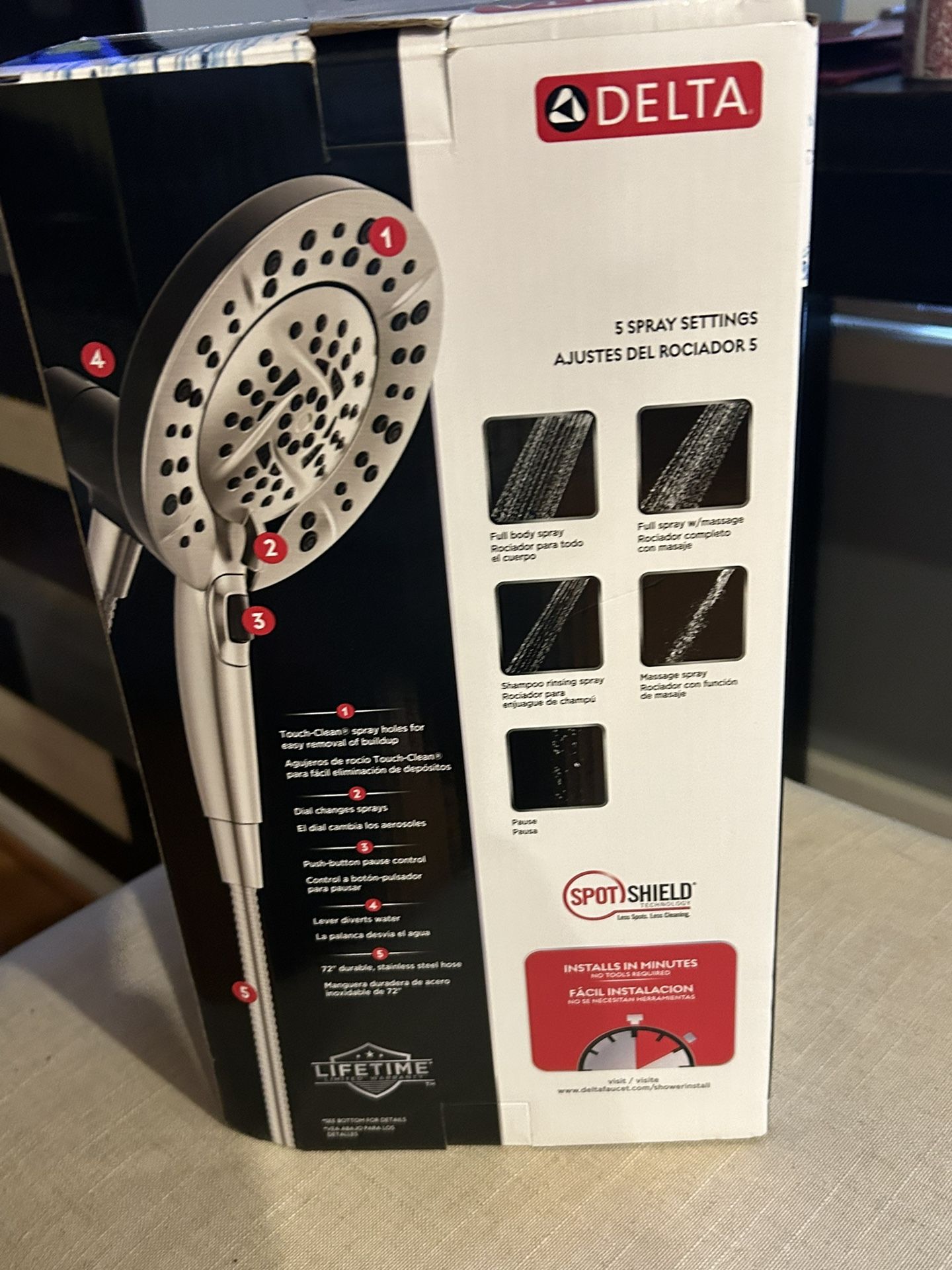 Delta In2ition Hand Held Shower for Sale in Philadelphia, PA OfferUp