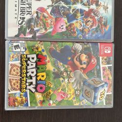 Super Smash Bros x Mario Party Superstar Nintendo Switch New Sealed 