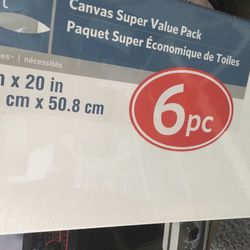 New Set If 6 Artists Canvas 