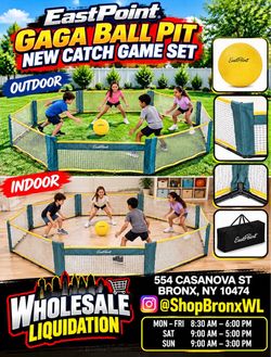 EastPoint Gaga Ball Pit Catch Game Set
