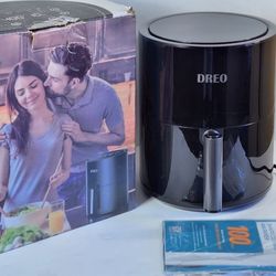 Dreo Air Fryer - 100℉ to 450℉, 4 Quart Hot Oven Cooker with 50 Recipes #894