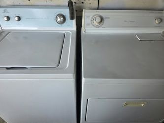 Washer and gas dryer