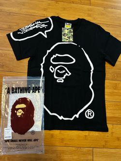 Black Bubble Bape tee shirt